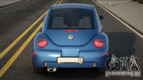 Volkswagen Beetle Blue для GTA San Andreas