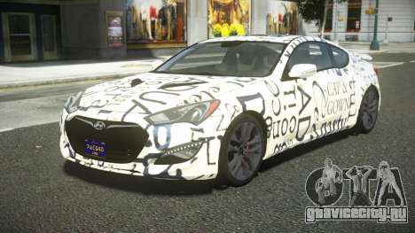 Hyundai Genesis MKR S2 для GTA 4