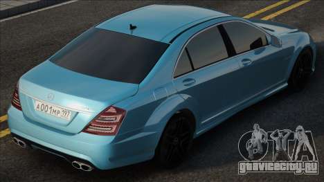 Mercedes-Benz S 65 AMG Blue для GTA San Andreas