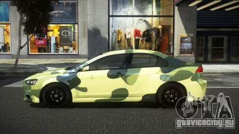 Mitsubishi Lancer Evo X YHG S10 для GTA 4