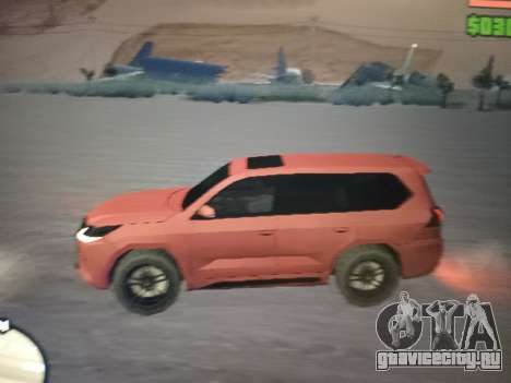 Lexus LX 570 lowpoly для GTA San Andreas