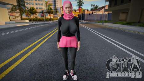 New Skin Female Sport для GTA San Andreas