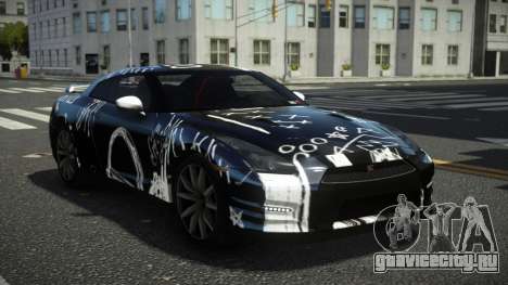 Nissan GT-R R35 VL S6 для GTA 4