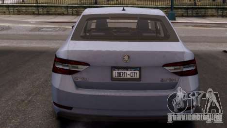 Skoda Superb III (3v3) v1.1 для GTA 4