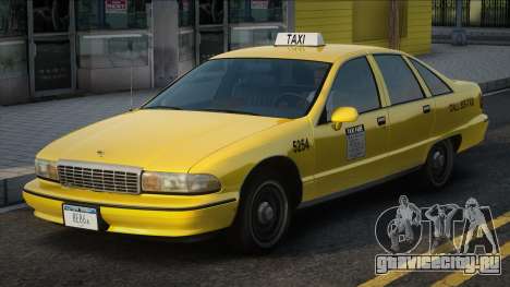 Chevrolet Caprice Classic Taxi 1991 для GTA San Andreas