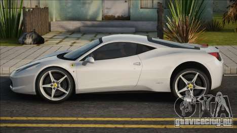 Ferrari 458 Italia NEW для GTA San Andreas