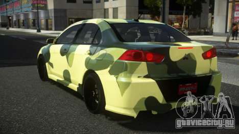 Mitsubishi Lancer Evo X YHG S10 для GTA 4