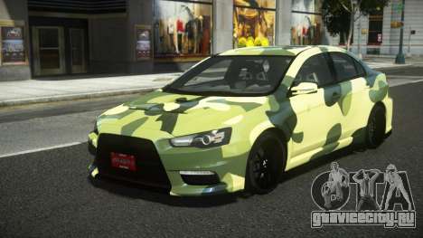 Mitsubishi Lancer Evo X YHG S10 для GTA 4