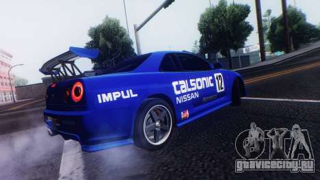 1999 Nissan Skyline GT-R R34 для GTA San Andreas