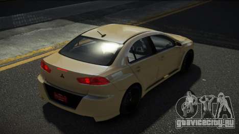 Mitsubishi Lancer Evo X YHG для GTA 4