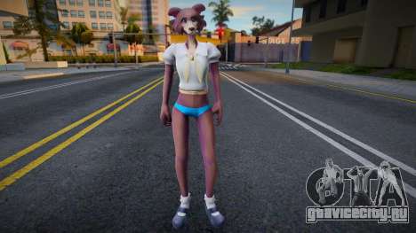 Juno Blue Bikini для GTA San Andreas