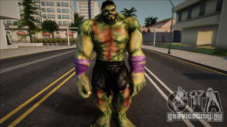 Hulk Skin v5 для GTA San Andreas