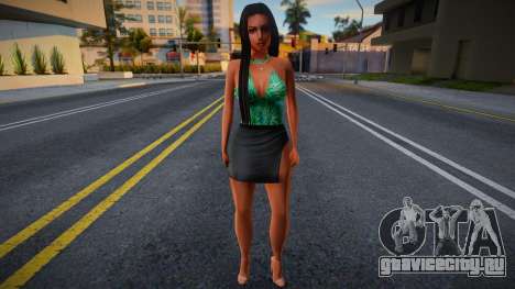 New skin Girl 8 для GTA San Andreas