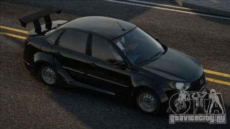 Lada Granta FL [Blek] для GTA San Andreas