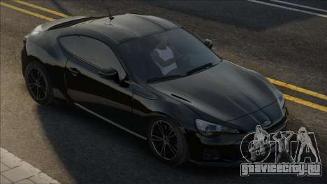 Subaru BRZ 2013 Blek для GTA San Andreas