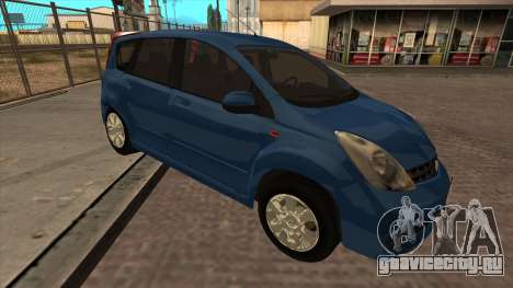 Nissan Note (2009) для GTA San Andreas