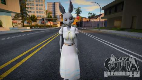 Grey Rabbit Girl для GTA San Andreas