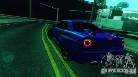 1999 Nissan Skyline GT-R R34 для GTA San Andreas