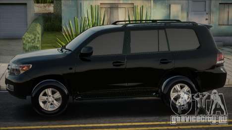 Toyota Land Cruiser 200 Blek Edition для GTA San Andreas