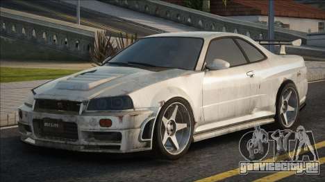 Nissan GT-R Nismo White для GTA San Andreas