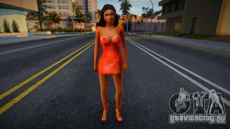 New skin Girl 9 для GTA San Andreas