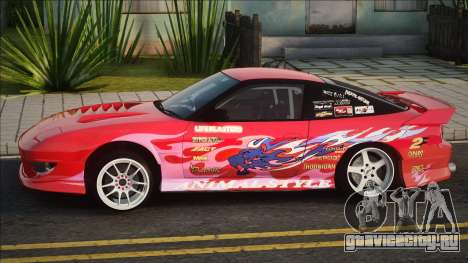 Nissan 180SX Red для GTA San Andreas