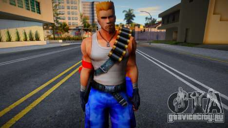 Contra Return - Bill Rizer для GTA San Andreas