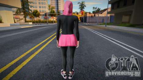 New Skin Female Sport для GTA San Andreas