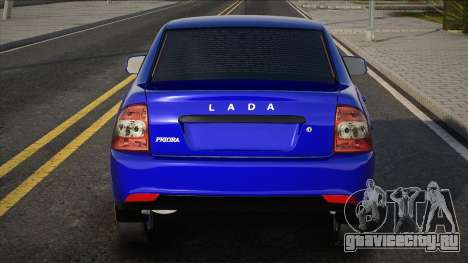 Blue Version Lada Priora для GTA San Andreas