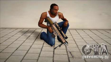 SCAR-L Sniper для GTA San Andreas