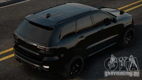 Jeep Grand Cherokee SRT Blek для GTA San Andreas