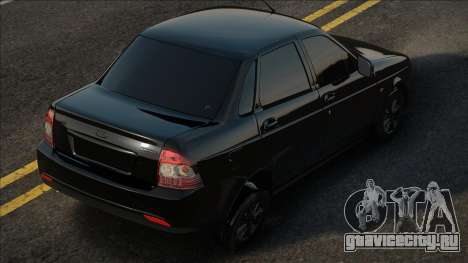 Lada Priora Black Edit для GTA San Andreas