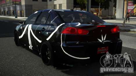 Mitsubishi Lancer Evo X YHG S11 для GTA 4