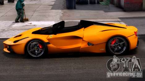 Ferrari LaFerrari Yellow для GTA 4