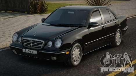 Mercedes-Benz E420 W210 Blek для GTA San Andreas