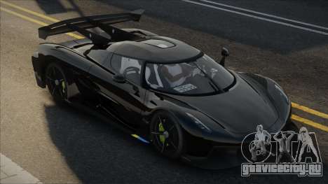 Koenigsegg Jesko Black для GTA San Andreas