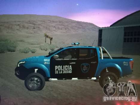 Nissan Frontier Policia CABA для GTA San Andreas