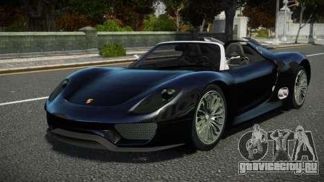 Porsche 918 FRT для GTA 4