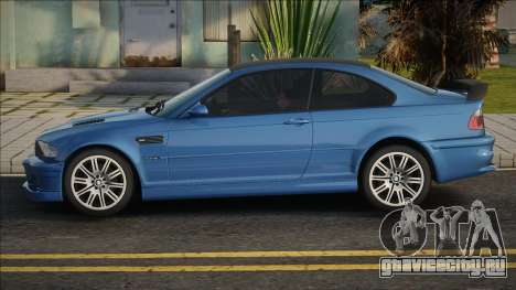 2001 BMW M3 GTR Street для GTA San Andreas