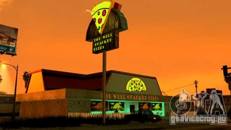 New Pizzeria LS IdelWood для GTA San Andreas