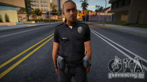 New HD Police Skin v1 для GTA San Andreas