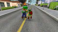 Young Link from Super Smash Bros Melee для GTA San Andreas