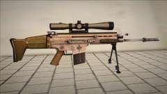 SCAR-L Sniper для GTA San Andreas