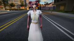 Juno White Dress для GTA San Andreas