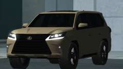 Lexus LX 570 lowpoly для GTA San Andreas