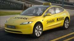 Tesla Model 3 Shark Taxi для GTA San Andreas