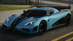 Koenigsegg Agera [Blue] для GTA San Andreas