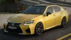 Lexus GS350 Yellow для GTA San Andreas