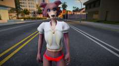 Juno Red Bikini для GTA San Andreas