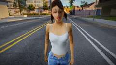 Katie New Skin v1 для GTA San Andreas